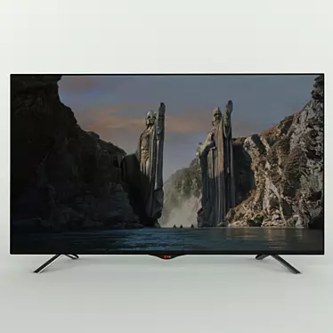 Premium 55" LG & Samsung TVs 3D model image 1 