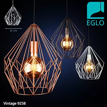 Eglo Vintage 9258: Timeless Elegance 3D model image 1 