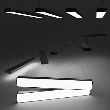 Sleek Caleo-P1 Light Fixture 3D model image 1 