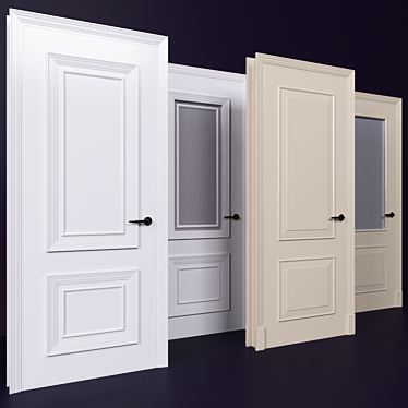 Elegance Redefined: MEDEA Door Collection 3D model image 1 