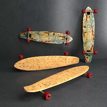 GLOBE KAGUYA BAMBOO, longboards