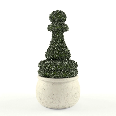 Title: Chess Topiary 3D model image 1 