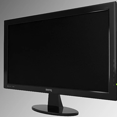 Budget Benq GW2255 Monitor 3D model image 1 