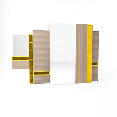 Modular Hallway Furniture: Diadkova Brio 3D model image 1 