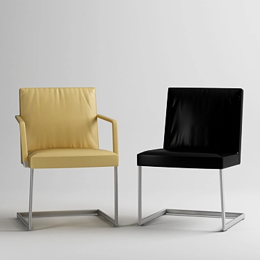 Elegant Conference Chair: Chancellor 3D model image 1 