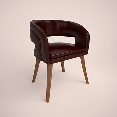 Modern Style Chair: Sleek and Chic 3D model image 1 