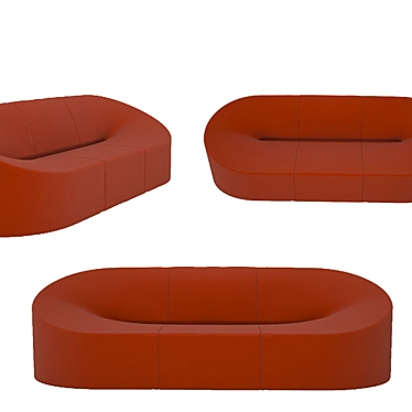 Multifunctional ZTRK Sofa 3D model image 1 