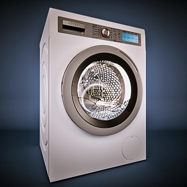 Efficient Bosch Washer for Ultimate Cleaning 3D model image 1 