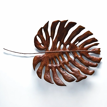 Naga Dionisio Palm Leaf Wall Decor 3D model image 1 