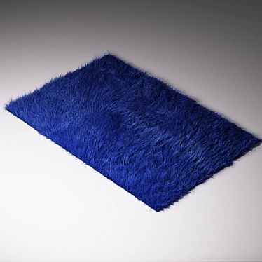 Luxury Velvet Shag Carpet 3D model image 1 