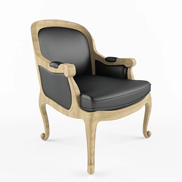 Classic Design Chair - 3D Max & Vray 3D model image 1 