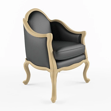 Elegant Classic Chair 3D model image 1 