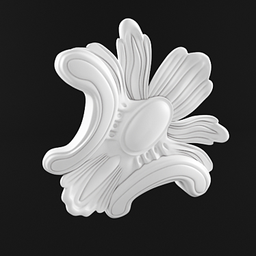 Classic-style Molded Element 3D model image 1 