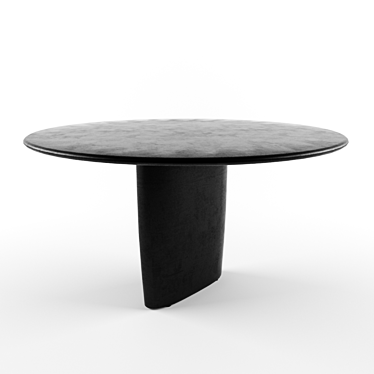 Modern Rectangular Dining Table 3D model image 1 