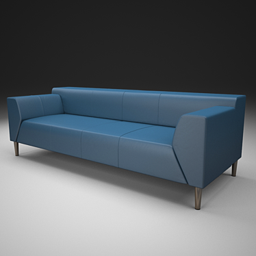 Sleek Comfort: Rolf Benz Linea 3D model image 1 