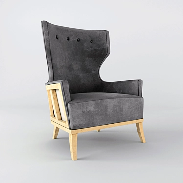 Gonçalo Campos' Dreamy Armchair 3D model image 1 