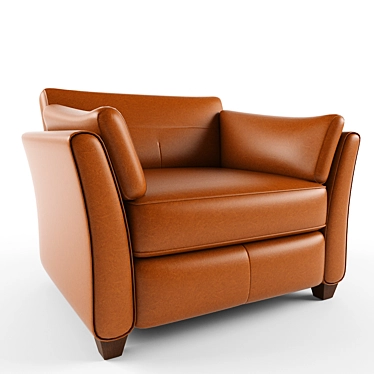 John Lewis Armchair: Stylish and Comfortable 3D model image 1 