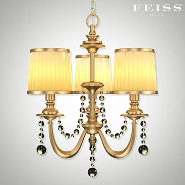 Elegant Clarissa Feiss Pendant 3D model image 1 