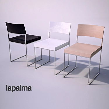 Modern Comfort: Lapalma Cubacubico Chair 3D model image 1 