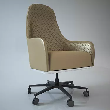 ErgoPlus Office Chair 3D model image 1 