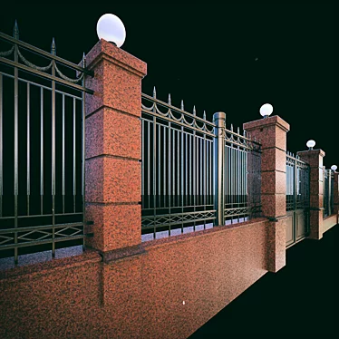 Administration Fence Solutions 3D model image 1 