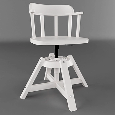 FEODOR Chair: Stylish and Comfortable 3D model image 1 