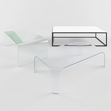 Minimalist Coffee Tables 3D model image 1 