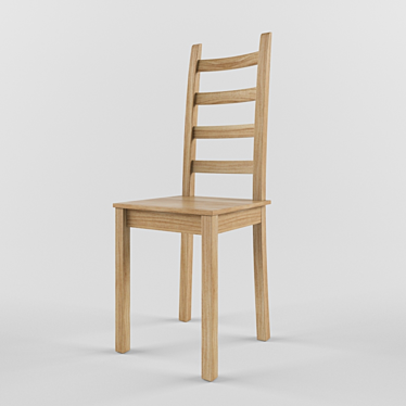 Modern Scandinavian KAUSTBI Chair 3D model image 1 