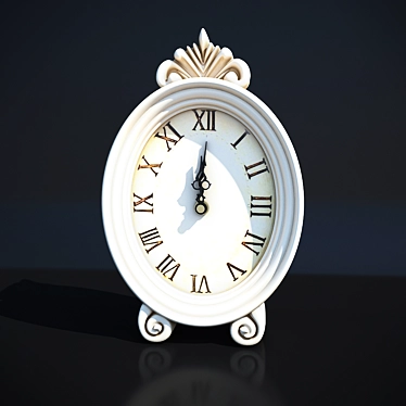 Provence Style Alarm Clock 3D model image 1 