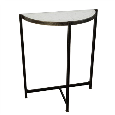 Elegant Églomisé Console: Jonathan Charles Luxe 3D model image 1 