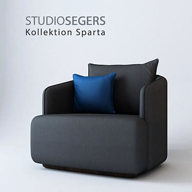 Sparta Chair by Kreamat 3D model image 1 