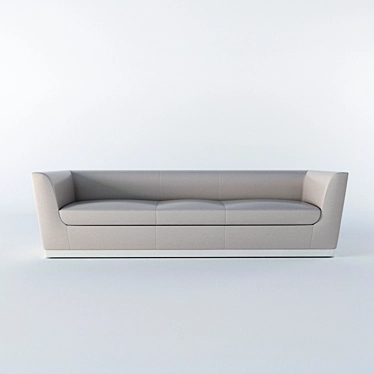 Langlois-Meurinne Sofa: Luxurious Comfort 3D model image 1 