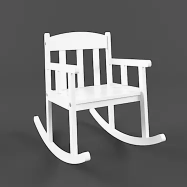 SUNDVIK Rocking Chair 3D model image 1 
