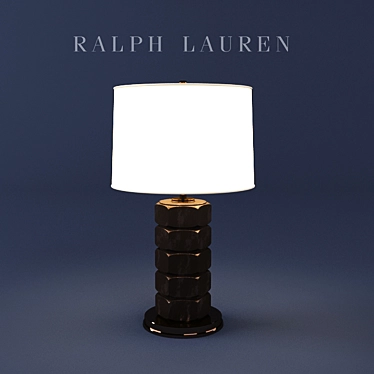 Title: NILES Ralph Lauren Table Lamp 3D model image 1 