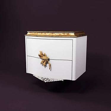 Elegant Gala Cupboard 3D model image 1 