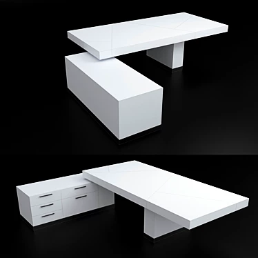 Modern Table 3D model image 1 