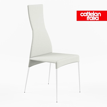 Sculpted Elegance: Cattelan Italia CAROL 3D model image 1 