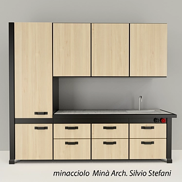 Minacciolo MINO Arch: The Epitome of Timeless Design 3D model image 1 