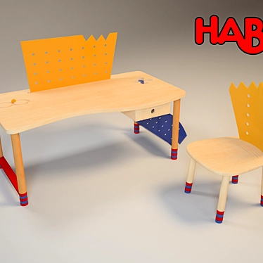 HABA Scribbel: Your Child's Creative Haven 3D model image 1 