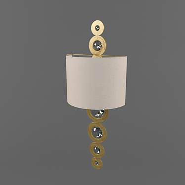 Elegant Vaughan Colvara Wall Light 3D model image 1 