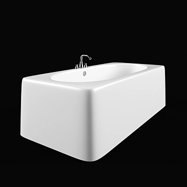 Sleek Mark Newson Bath Collection 3D model image 1 