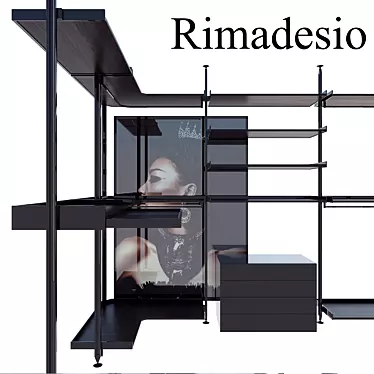 Rimadesio Zenit System: Modernize Your Living Space 3D model image 1 