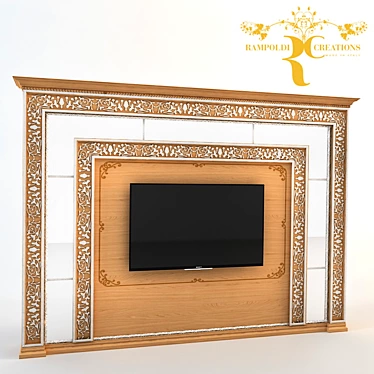 Elegant TV Wall Rampoldi 3D model image 1 