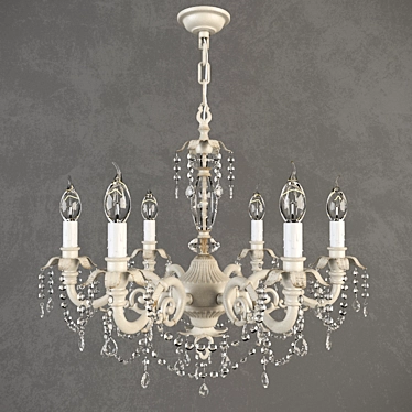 RH Brocade 6-arm Chandelier