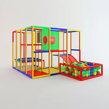 Baby House Play Complex | 6000*6000*3000 mm 3D model image 1 