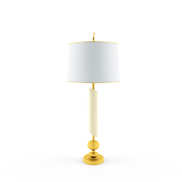 Illuminated Table Lamp: 2-in-1 3D model image 1 