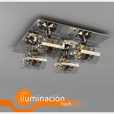 Iluminacion Flash: Stylish Lighting Solution 3D model image 1 