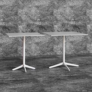 Modern Square Tables - 70x70 / 80x80 3D model image 1 