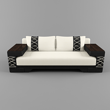 ComfortMax Sofa 3D model image 1 