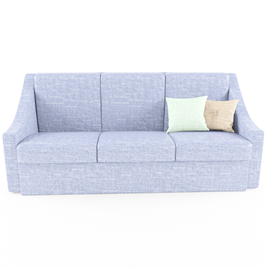 Elegant Comfort Sofa 3D model image 1 